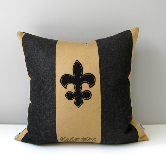 SALE Fleur De Lis Pillow Cover Decorative Outdoor Pillow