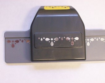 EK Tool Paper Punch, Border Edger, Teardrop Trim maker, Scrapbook tool