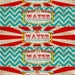 Vintage Carnival Water Bottle Labels INSTANT DOWNLOAD