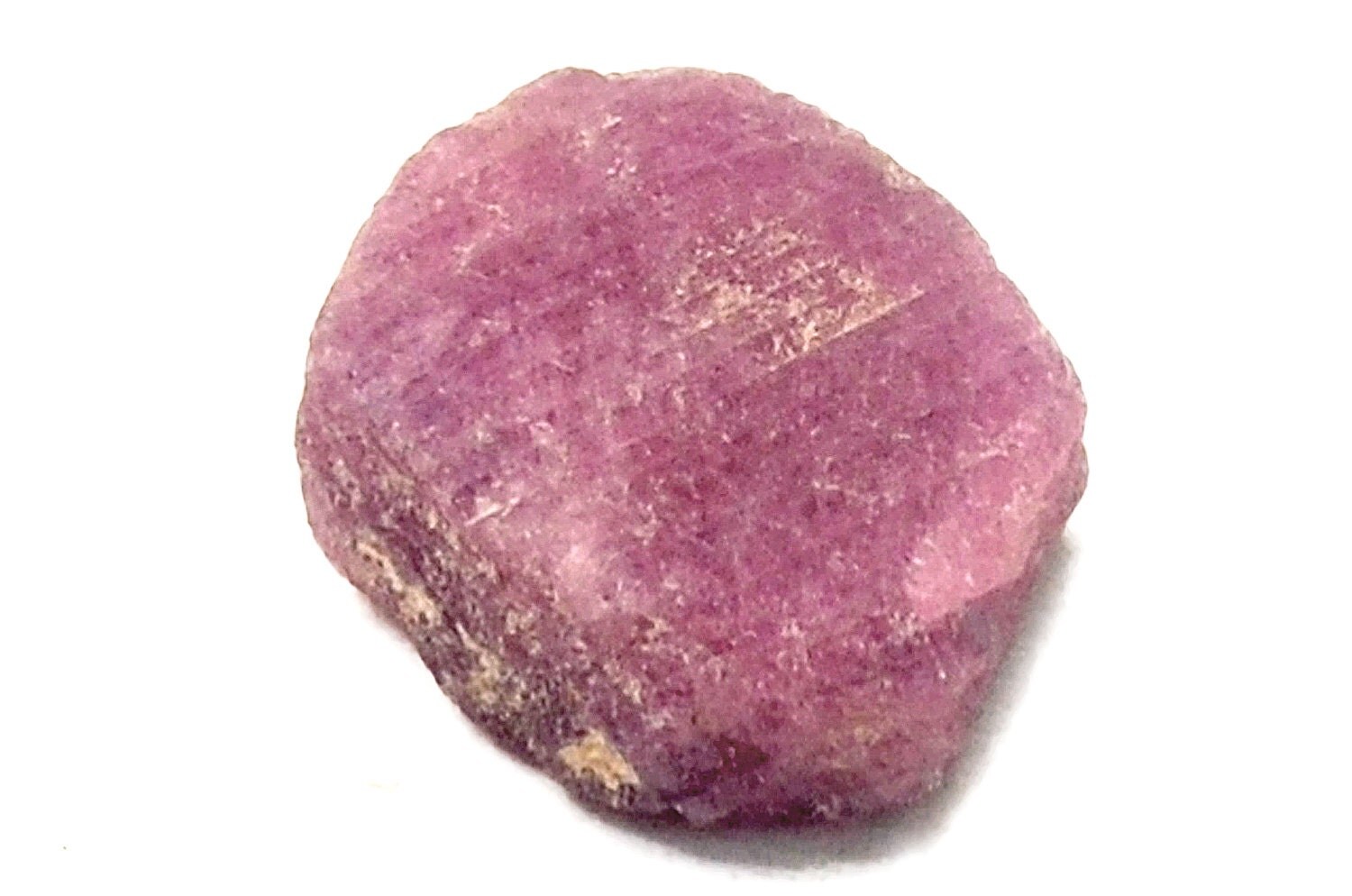 Ruby Rough Stone 17mm x 15mm x 7mm 24cts Raw Ruby