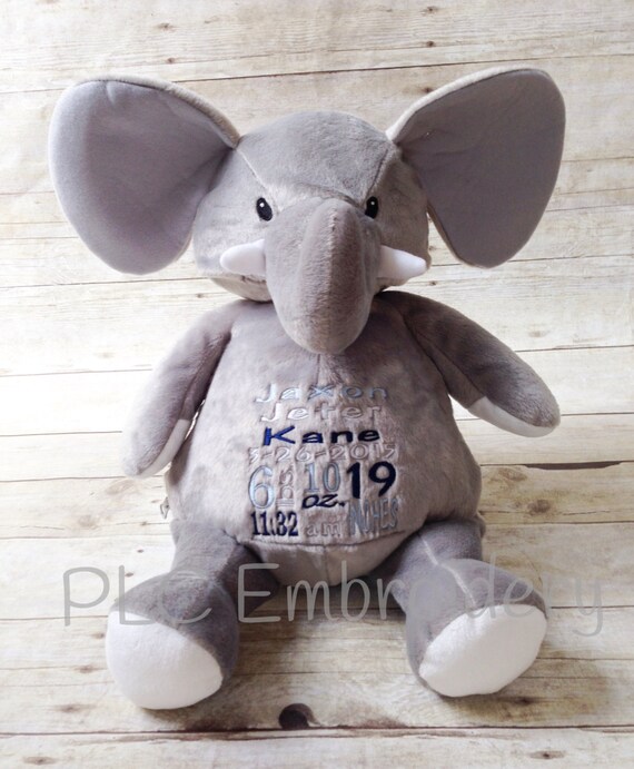 embroidered soft toy