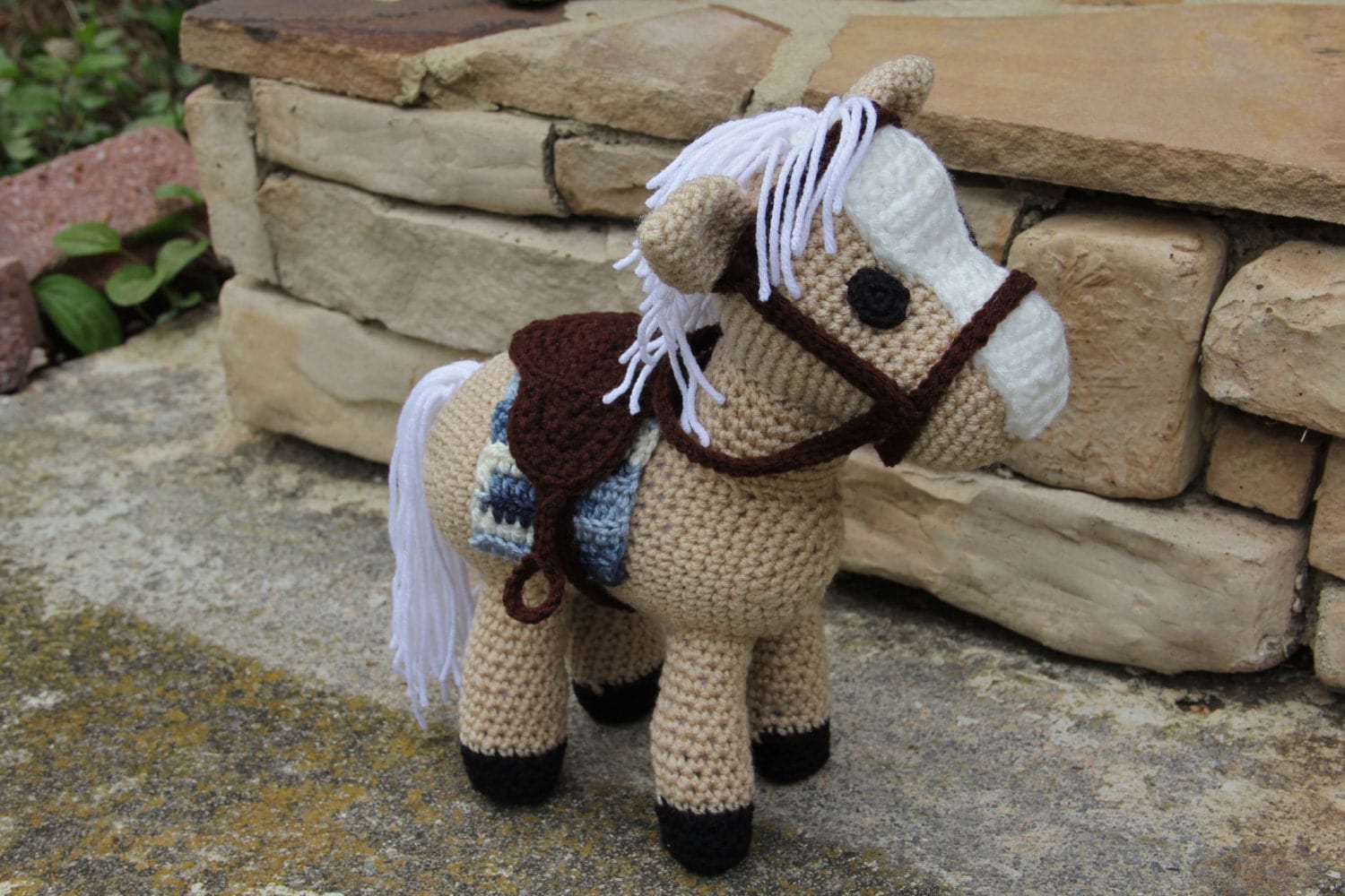 Toy Pony Crochet Toy Horse Crochet Toy Pony Plush Animal