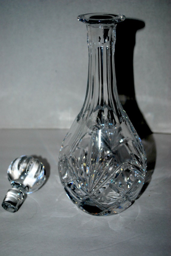 crystal decanter vintage