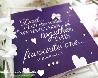Father of the Bride Card