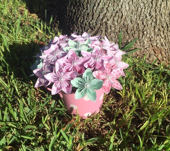 origami wedding buy bouquet Wedding/ Origami Flower Kusudama Arrangement/ Bouquet/flower Bridal