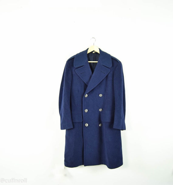 Vintage Men's US Air Force Officer's Navy Peacoat / by cuffNroll