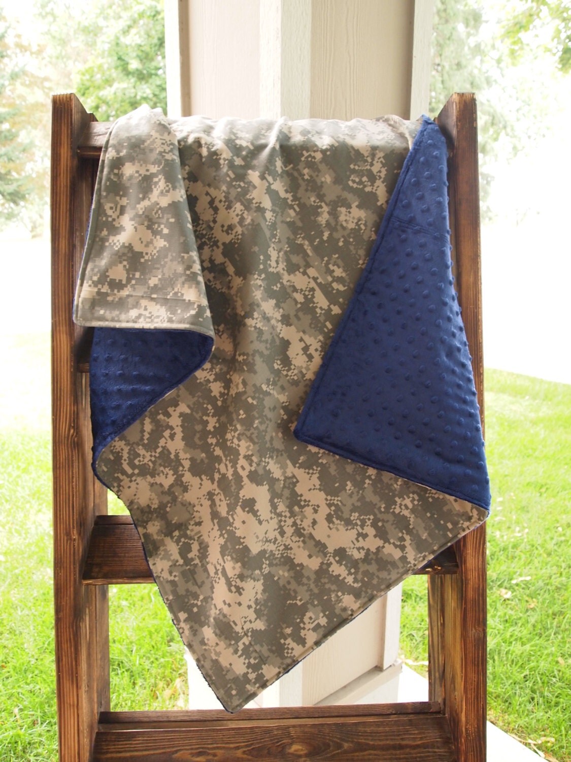 U.S. Army ACU Military Baby Blanket