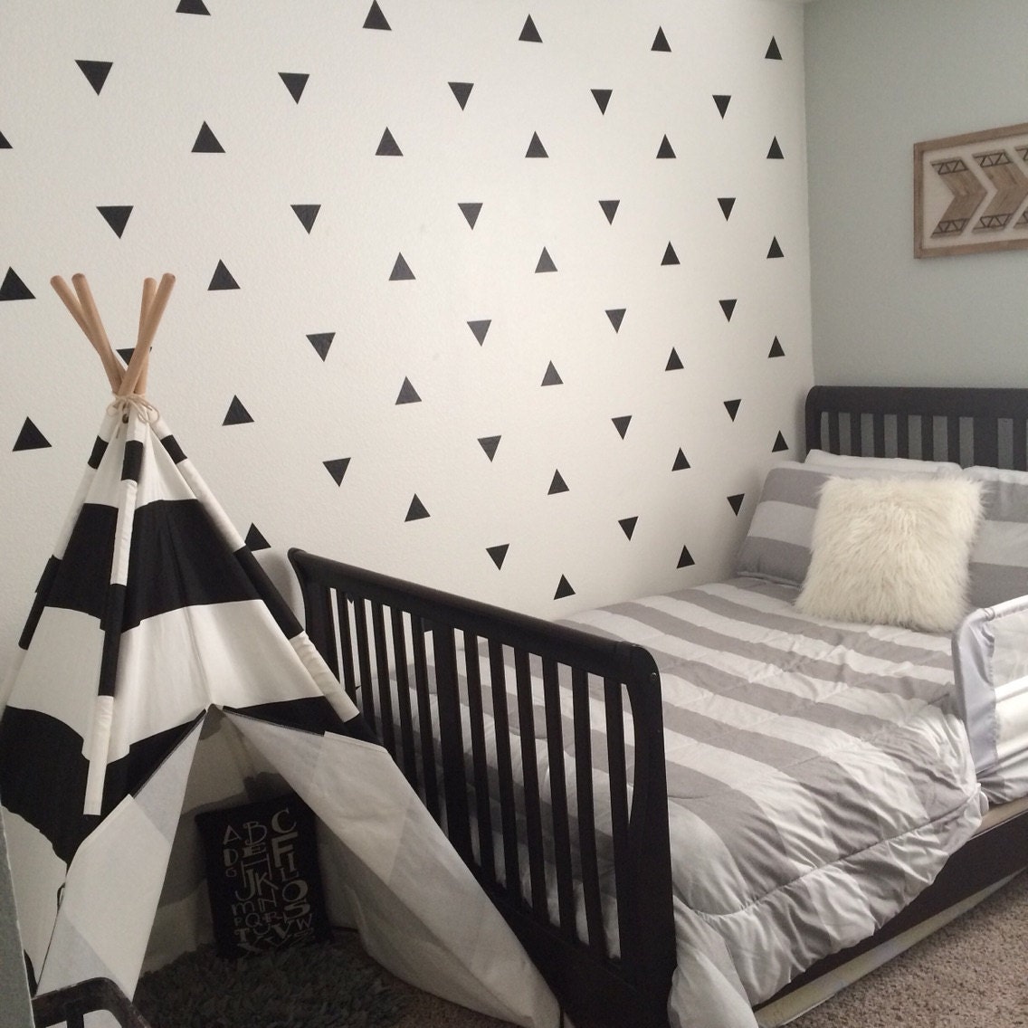 Triangle Wall Decals Triangle Wall Stickers Vinyl Triangle