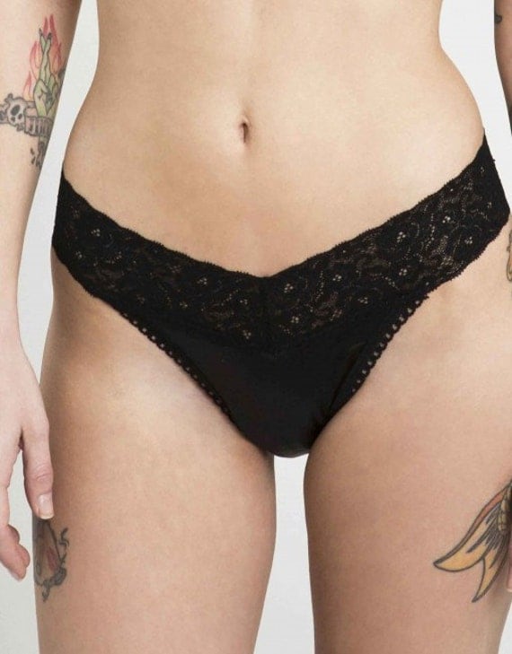 Black Panties Lace Panties Sexy Pentie