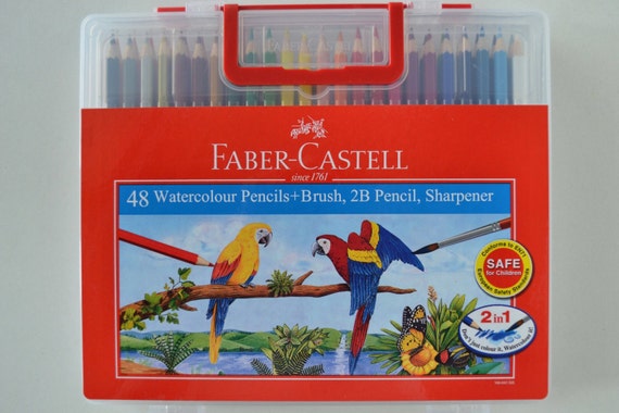 faber castell 48 watercolour pencils