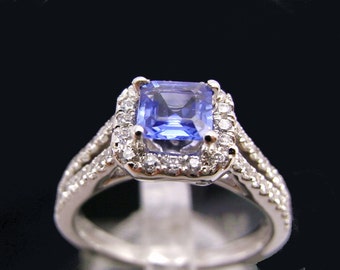 Asher Blue Sapphire Ring 51