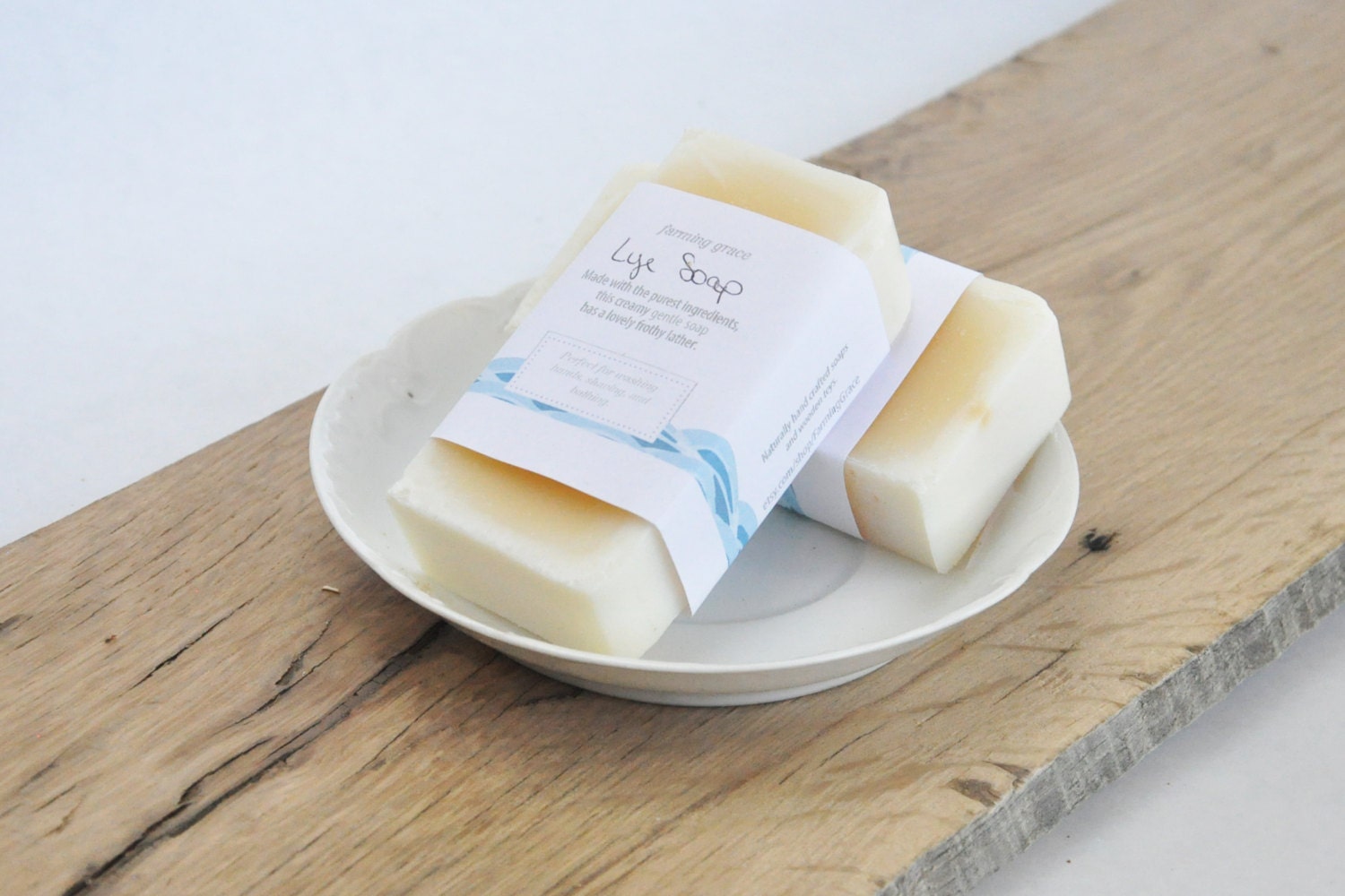 Old Fashioned Lard Lye Soap Handcrafted Cold Processed soap