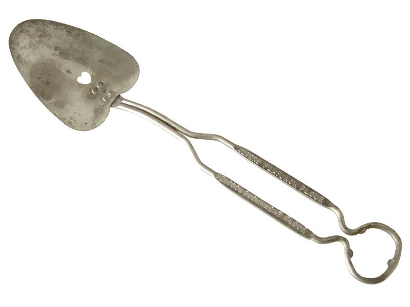 Antique Flapjack Pancake Turner Pie Spatula Server Bottle