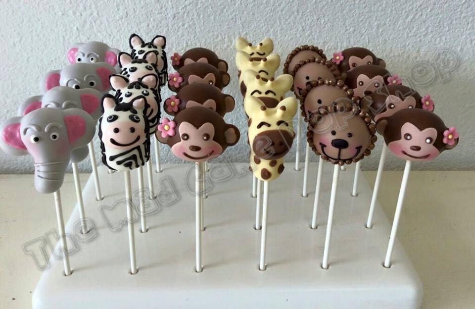 Baby Zoo Animal Cake Pops Safari Animal Cake by