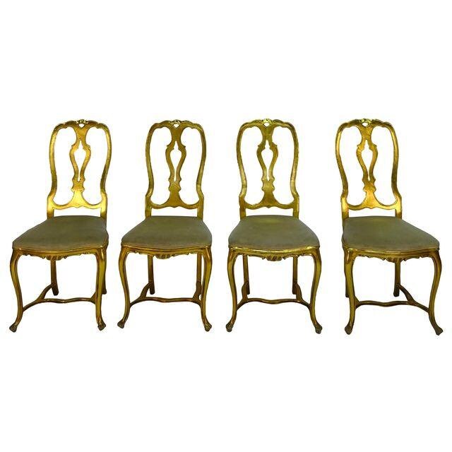 Arthur Court Gilded Dining Chairs – Haute Juice