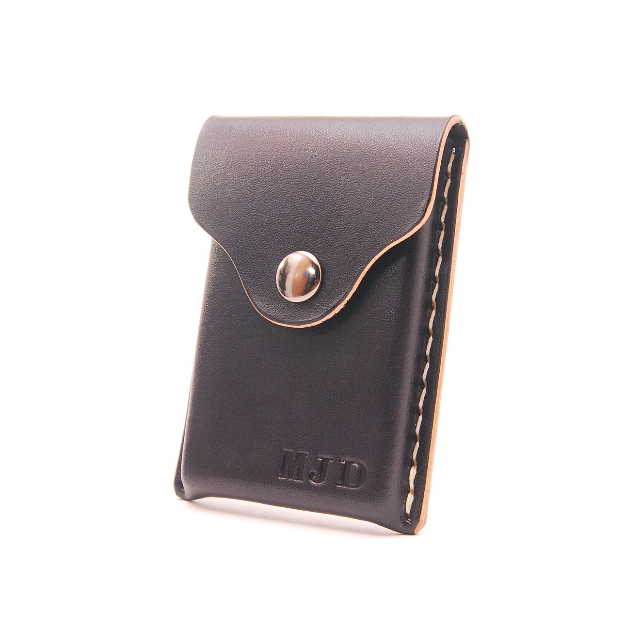 Personalized Handmade Leather Business Card Holder Card Wallet