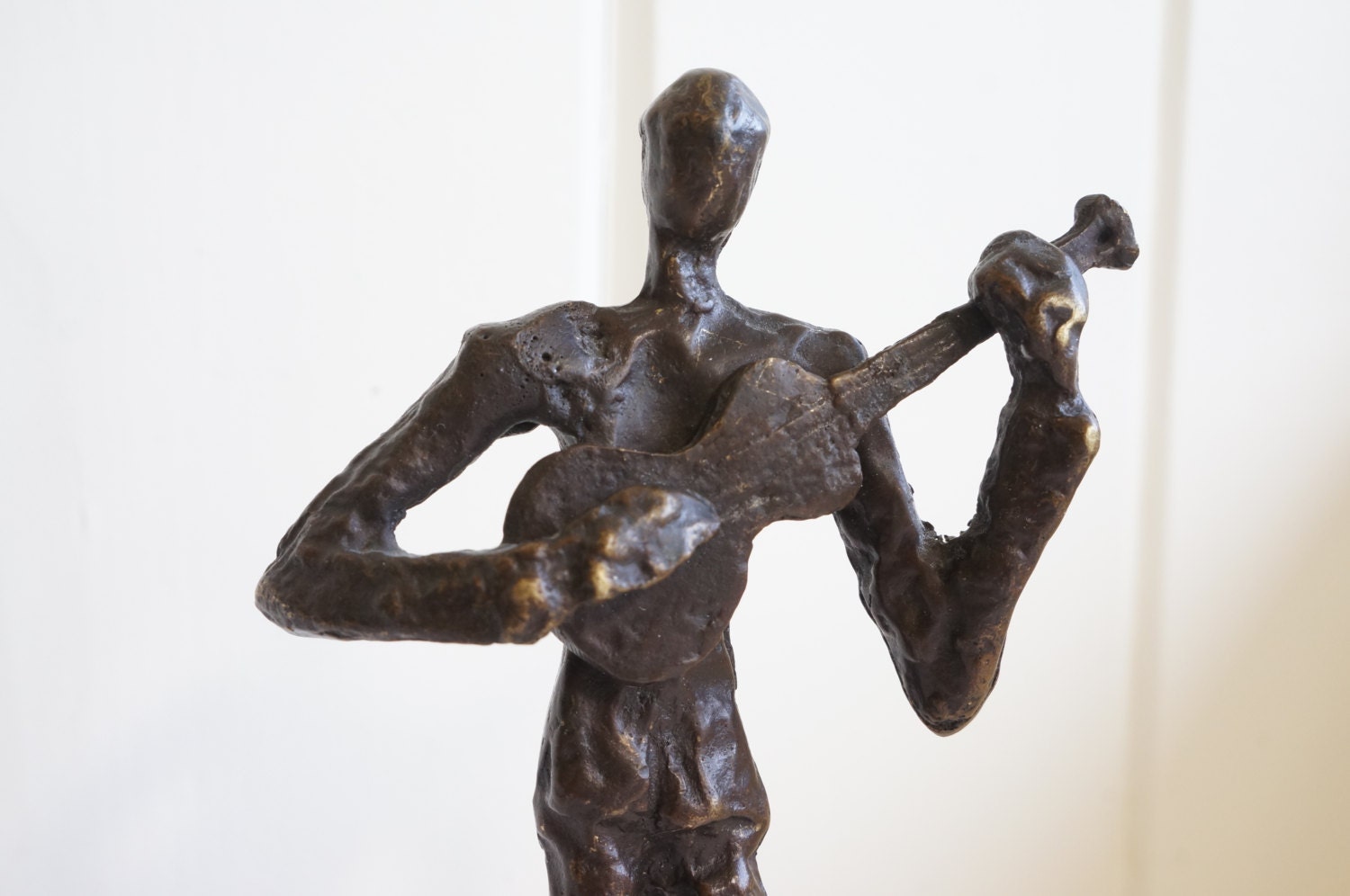 bronze musician figurines