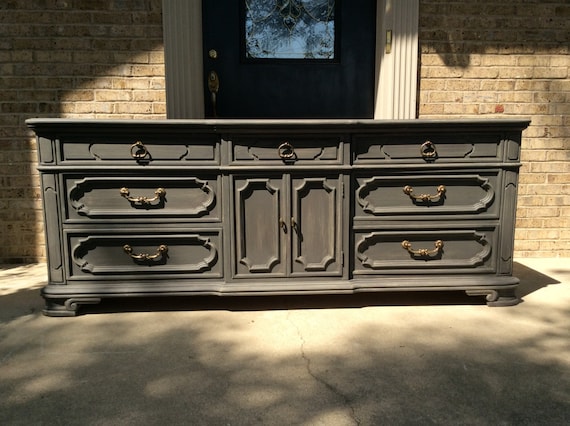 FREE SHIPPING Classic Vintage Thomasville Triple 9 Drawer Like this item? - FREE SHIPPING Classic Vintage Thomasville Triple 9 Drawer