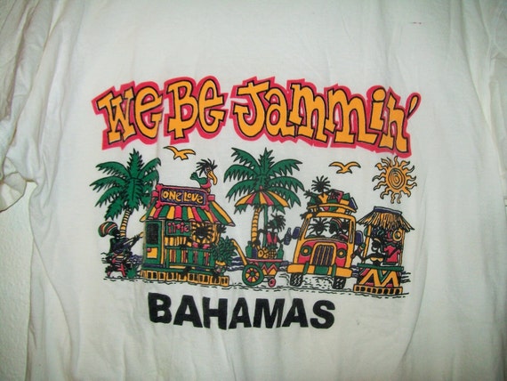 Vintage 90's rasta we be jammin t shirt // vintage by WeLoveThe90s