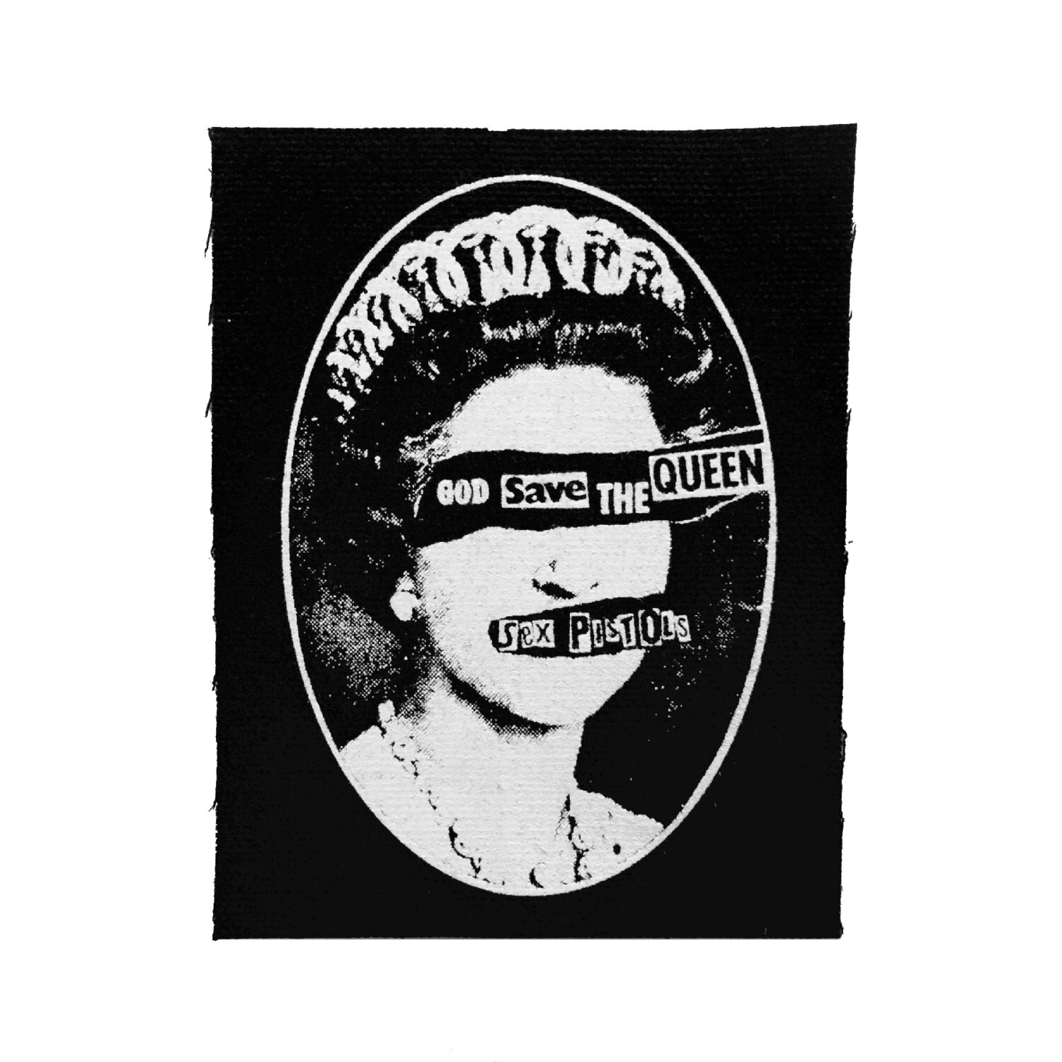 Sex Pistols Patch Punk God Save The Queen By