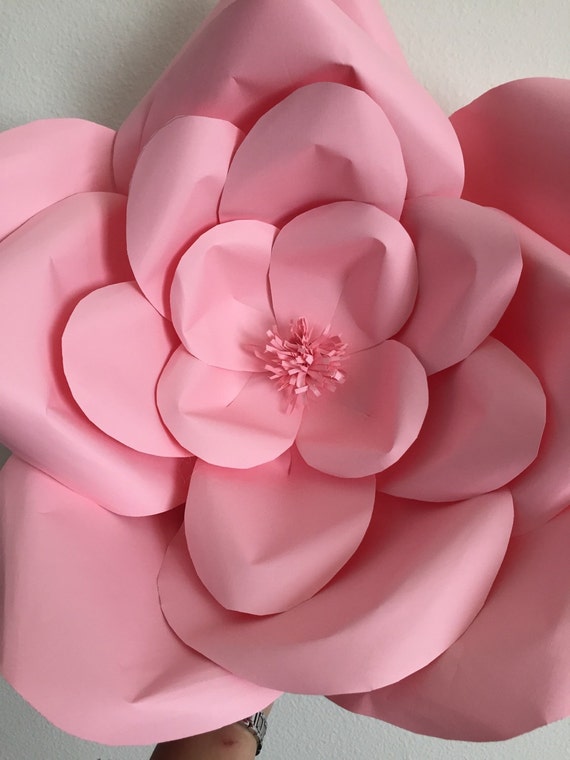 Giant paper flower