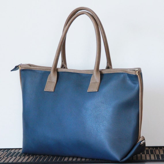 Lichen Log Medallion Vegan Leather Tote Bag