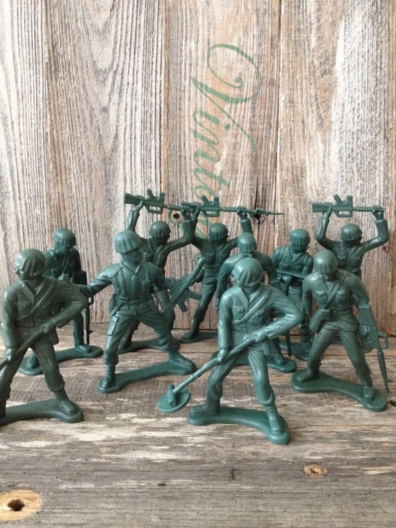 vintage army men