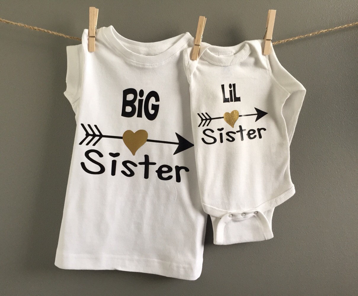 Big Sister/Little Sister Shirts Big Sister Shirt Sibling