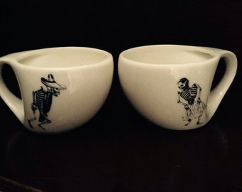 Chicano Art Coffee Mugs, Posada's Dancers CHEAP!!
