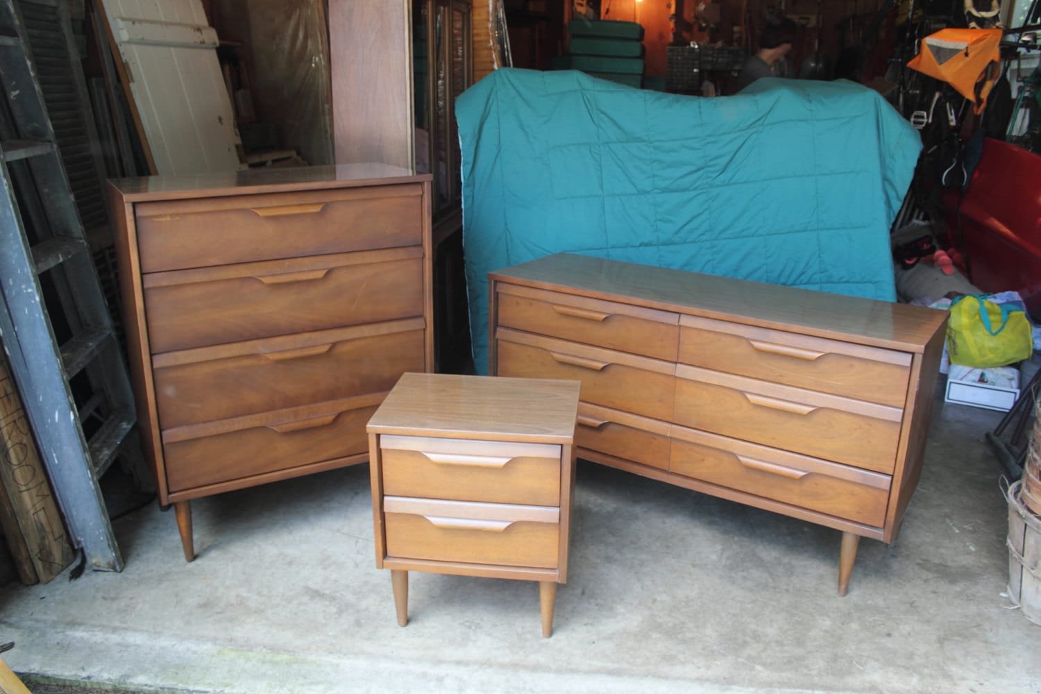 bassett furniture mcm bedroom set