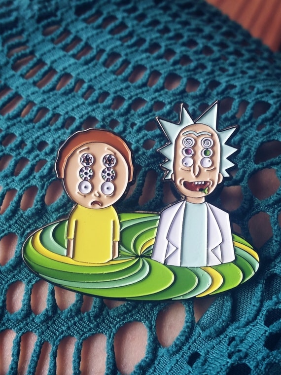 Rick and Morty Shpongled Portal by MildewyGenieDesign on Etsy