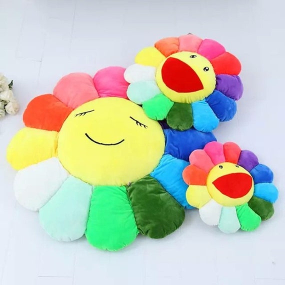 smiley flower plush