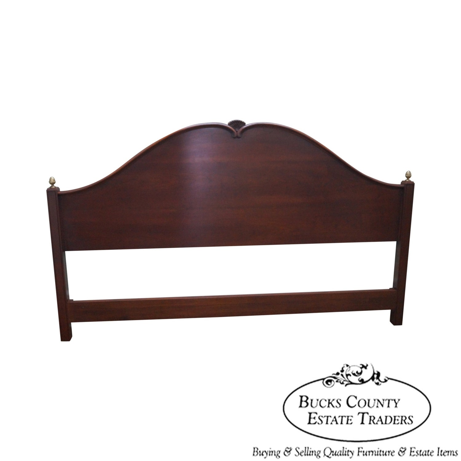 Ethan Allen Solid Cherry French Style King Size Headboard Haute Juice
