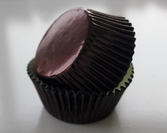 DARK BROWN Cupcake Liners