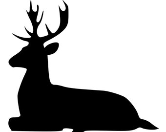 Download Laying deer | Etsy