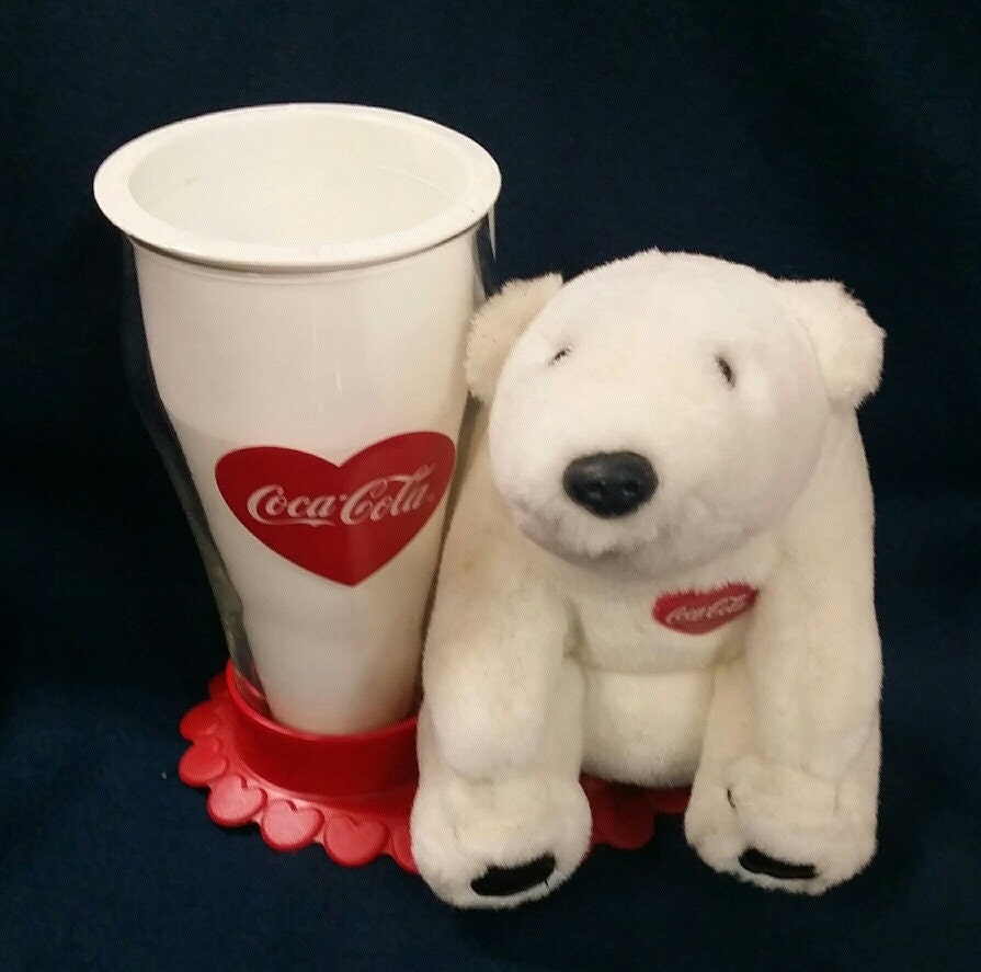 coca cola bear plush