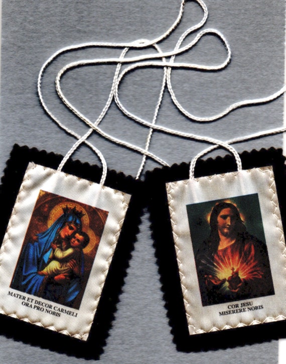 CARMELITE BROWN SCAPULAR Of Our Lady Of Mount Carmel