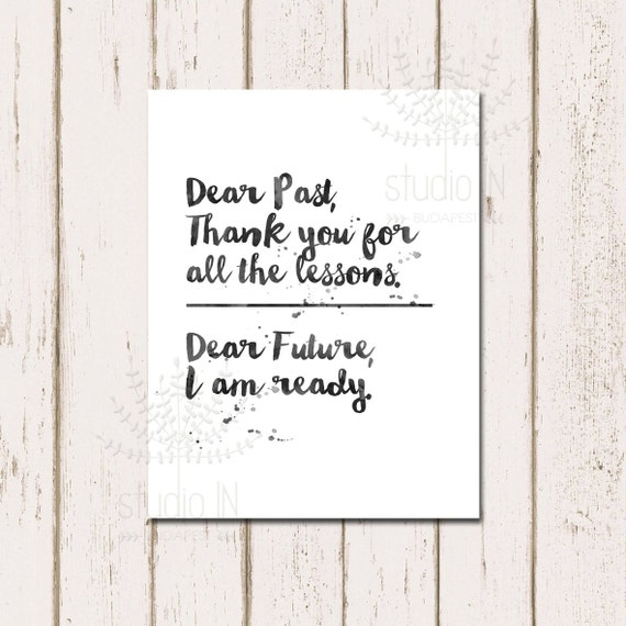 Motivational Print Black and white print Inspirational