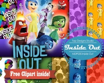 Inside Out Digital Paper: 