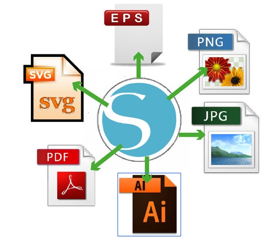 Convert Studio File to SVG Studio file JPG Adobe