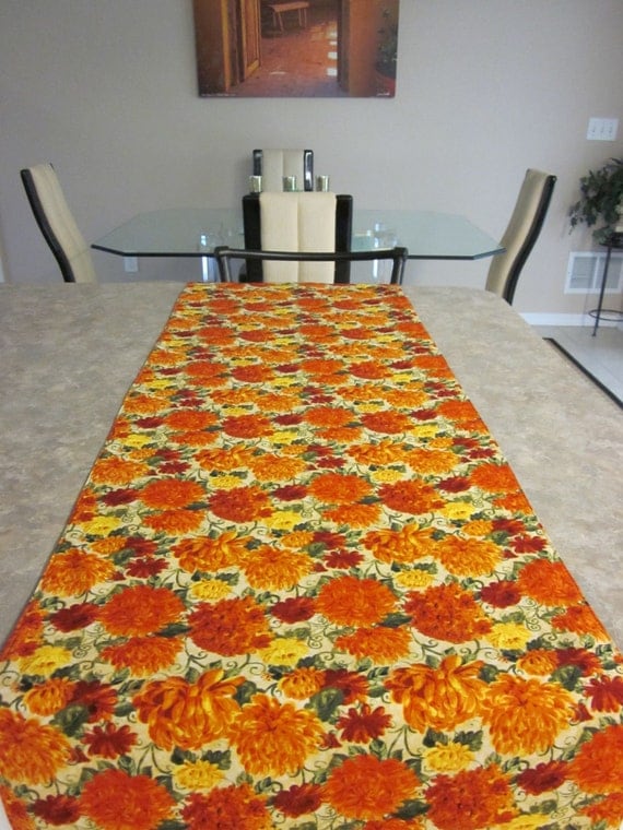 reversible fall table runner