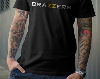 High Quality Brazzers Black Men's T-shirt