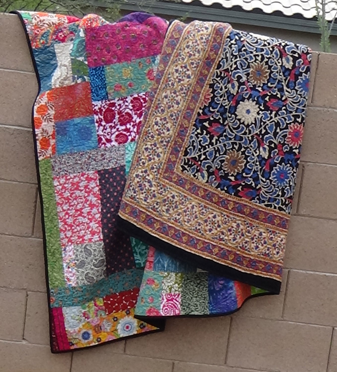 Gypsy Tapestry Reversible Single Quilt / Girl's Twin