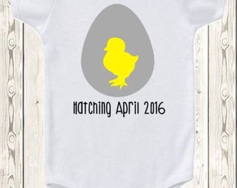 Easter Pregnancy Announcement Idea Baby by The1stYearBaby on Etsy