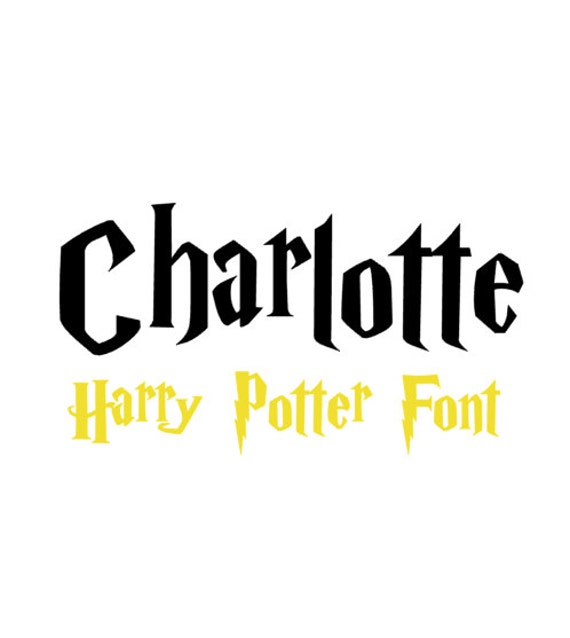 harry potter google font name