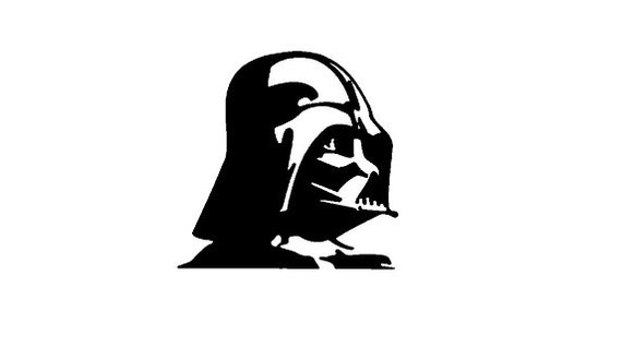 Darth Vader Vinyl Decal Logo Star Wars by JediVinylDesign on Etsy