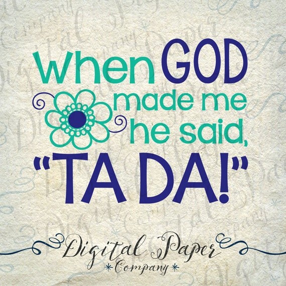 clipart god made me - photo #8