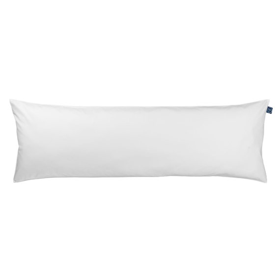 One Pillow for two Plain White double pillow body by MrMrsSleep