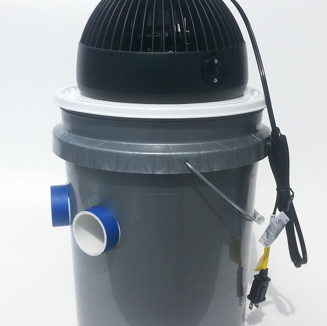 5 Gallon Bucket Air Conditioner. 3 pvc ports by FragmentedOutpost