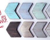 Wood arrows - set of THREE - rustic modern